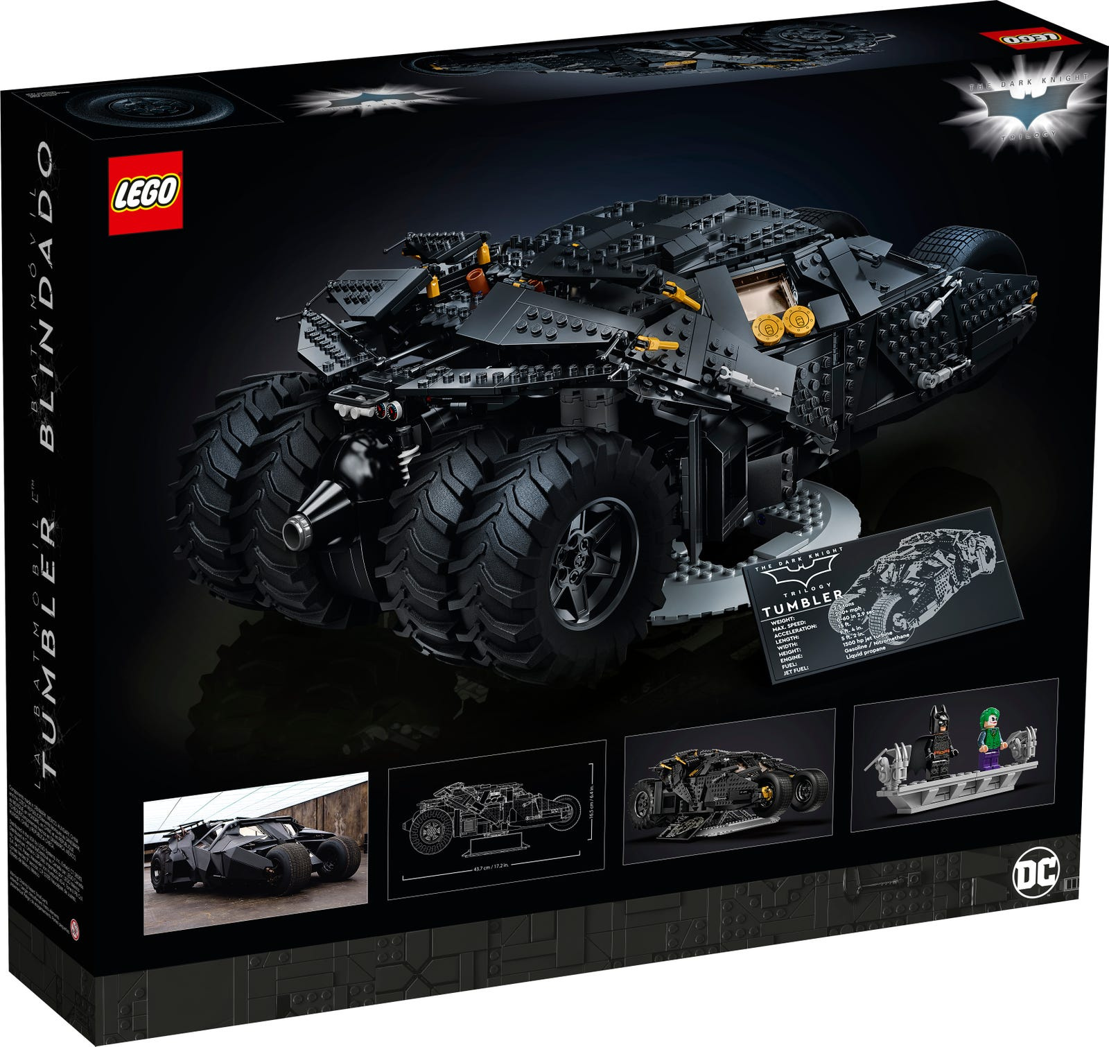 LEGO Super Heroes 76240 Batmobil Tumbler