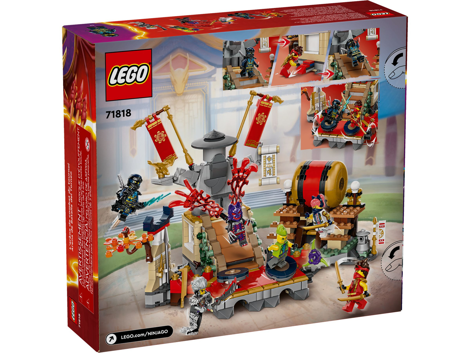 Lego Ninjago 71818 Arena turniejowa