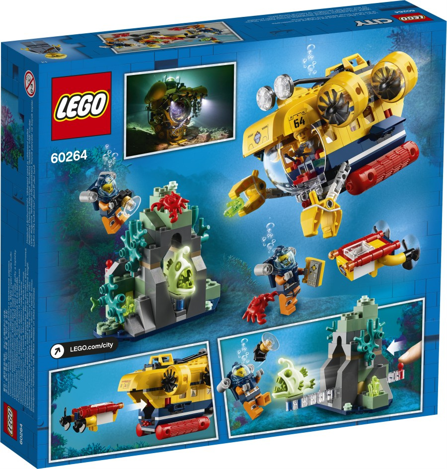 LEGO CITY  Łódź podwodna badaczy oceanu  60264