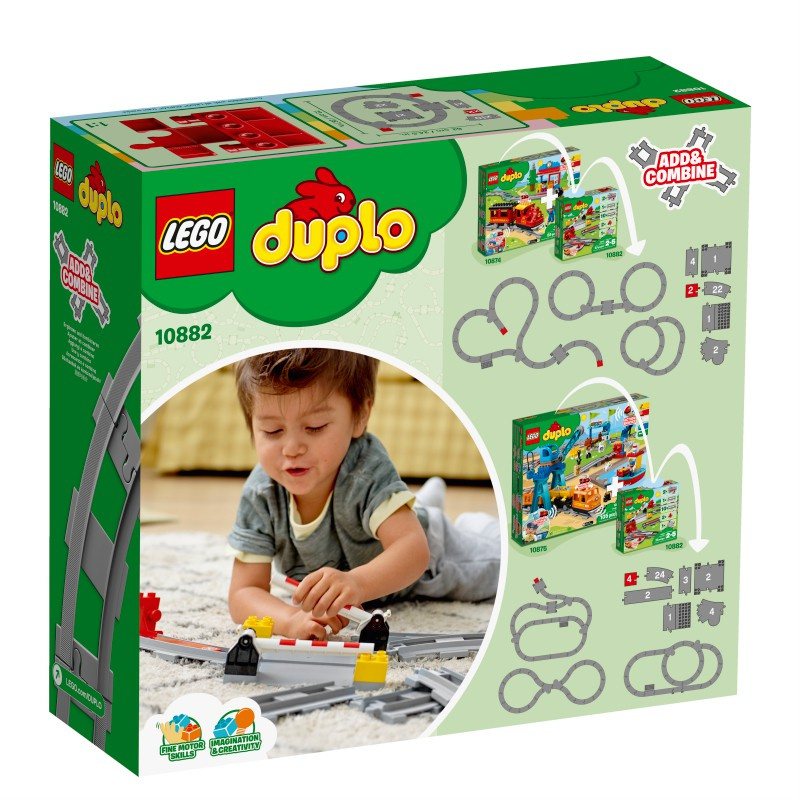 LEGO DUPLO Tory kolejowe 10882