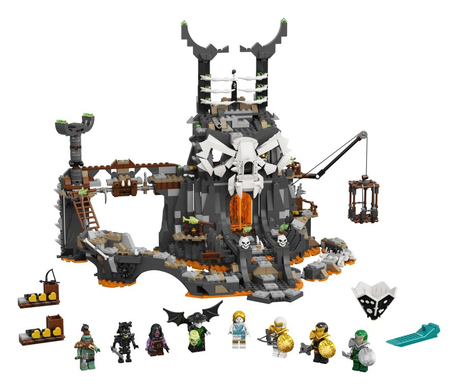 LEGO NINJAGO  Lochy Szkieletowego Czarownika 71722