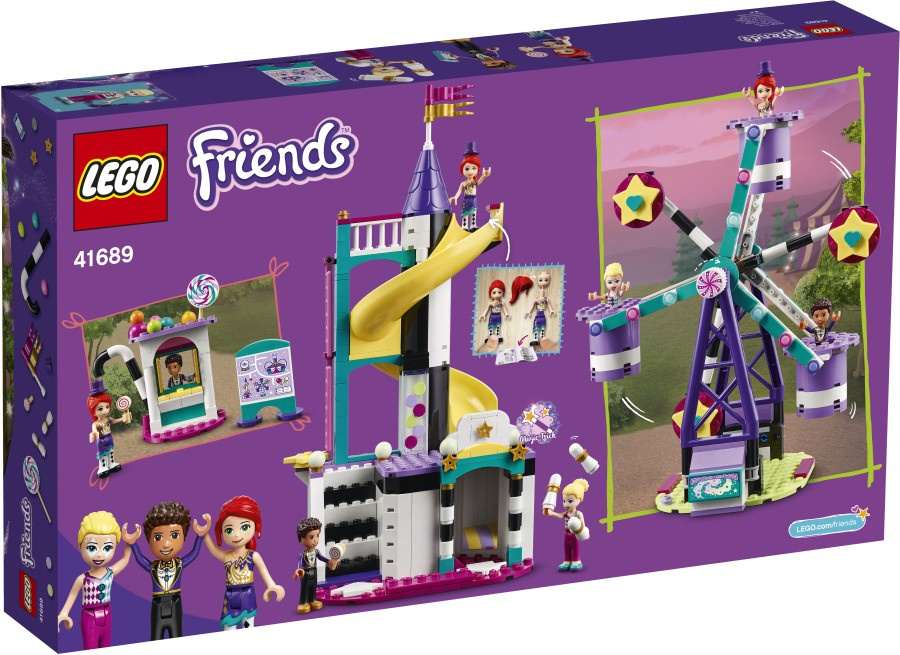 LEGO FRIENDS  Magiczny diabelski młyn i zjeżdżalnia 41689