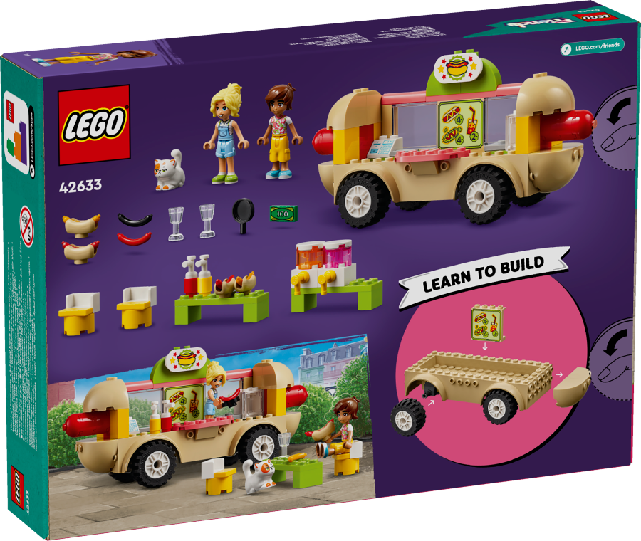 LEGO FRIENDS Food truck z hot dogami 42633