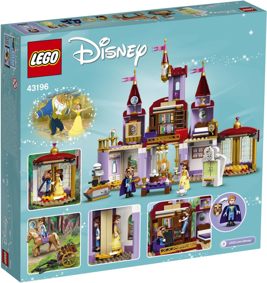 LEGO DISNEY PRINCESS  Zamek Belli i Bestii 43196