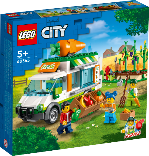 LEGO CITY Furgonetka na targu 60345