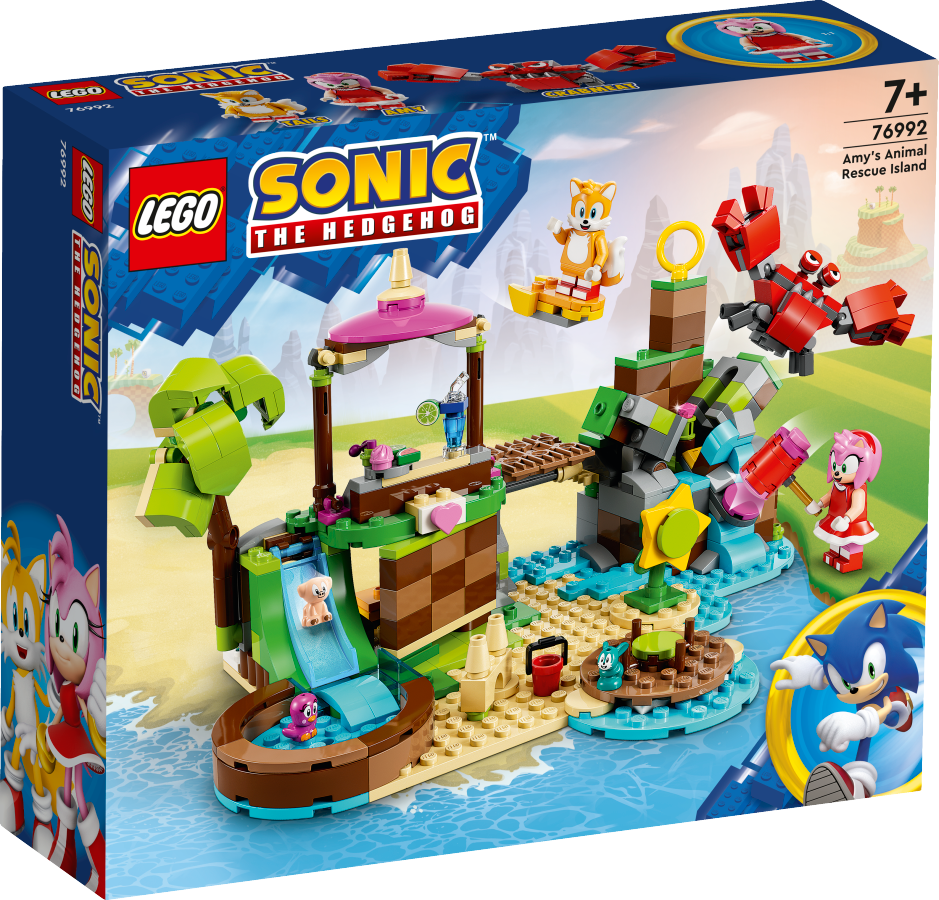 LEGO SONIC Wyspa dla zwierząt Amy 76992
