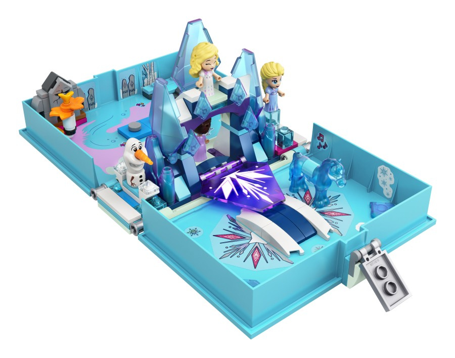 LEGO DISNEY PRINCESS  Książka z przygodami Elsy i Nokka 43189