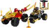 lego ninjago Bitwa samochodowo-motocyklowa między Kaiem a Rasem 71789