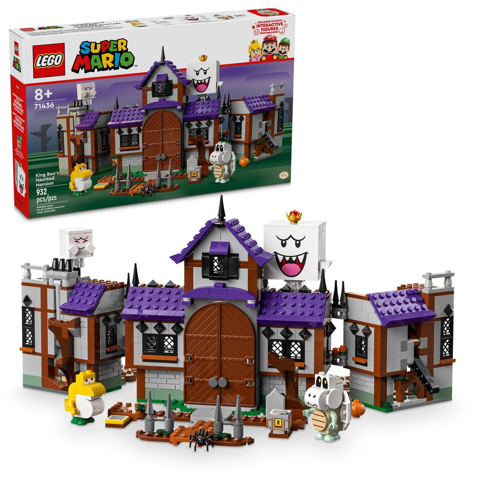 Lego Super Mario 71436 Nawiedzona rezydencja Kinga Boo