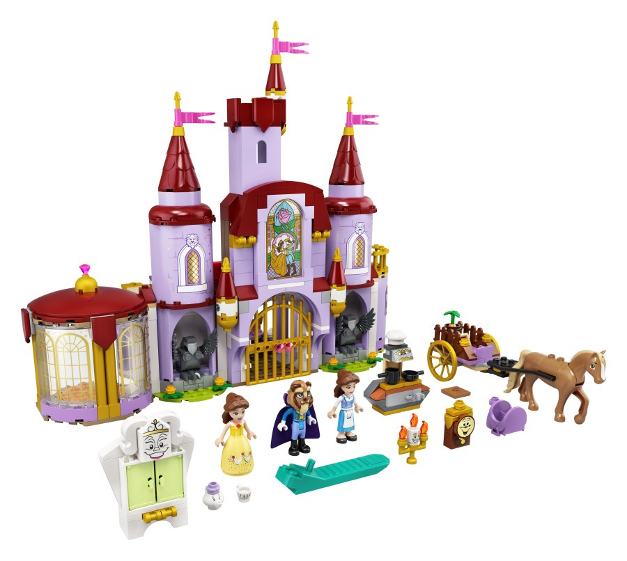 LEGO DISNEY PRINCESS  Zamek Belli i Bestii 43196