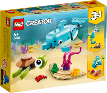 LEGO CREATOR Delfin i żółw 31128