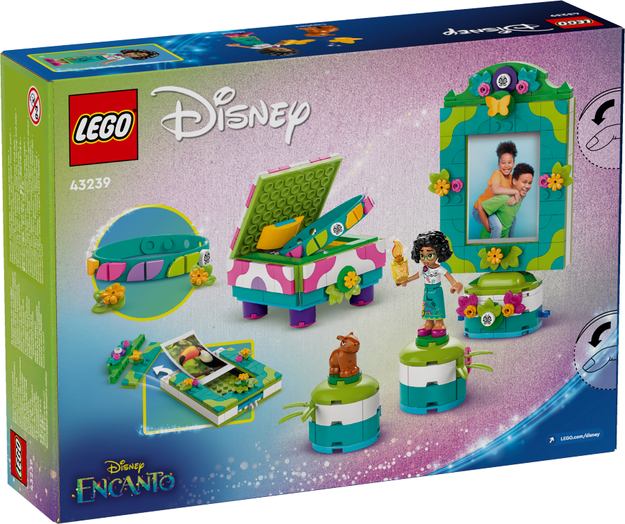 LEGO DISNEY Ramka na zdjęcia i szkatułka Mirabel 43239