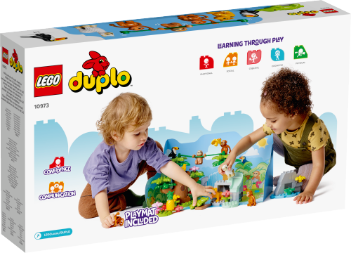LEGO DUPLO Dzikie zwierzęta Ameryki Południowej 10973
