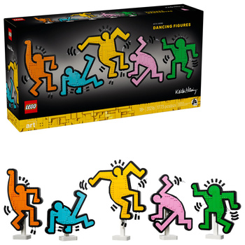 Lego Art 31216 Keith Haring tańczące postacie
