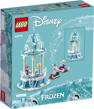LEGO DISNEY Magiczna karuzela Anny i Elzy 43218
