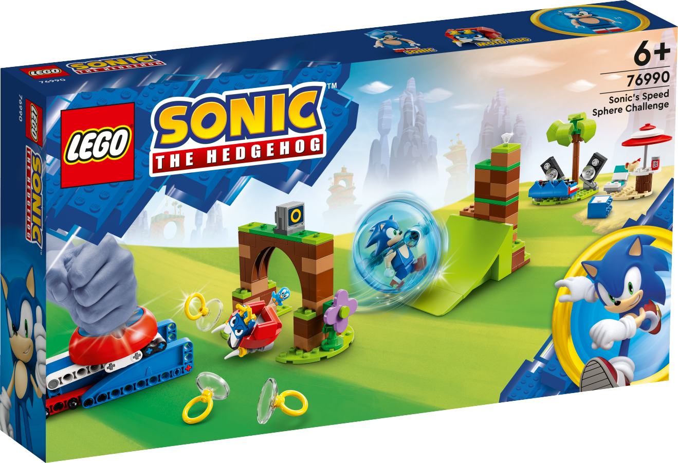 LEGO SONIC Sonic — wyzwanie z pędzącą kulą 76990