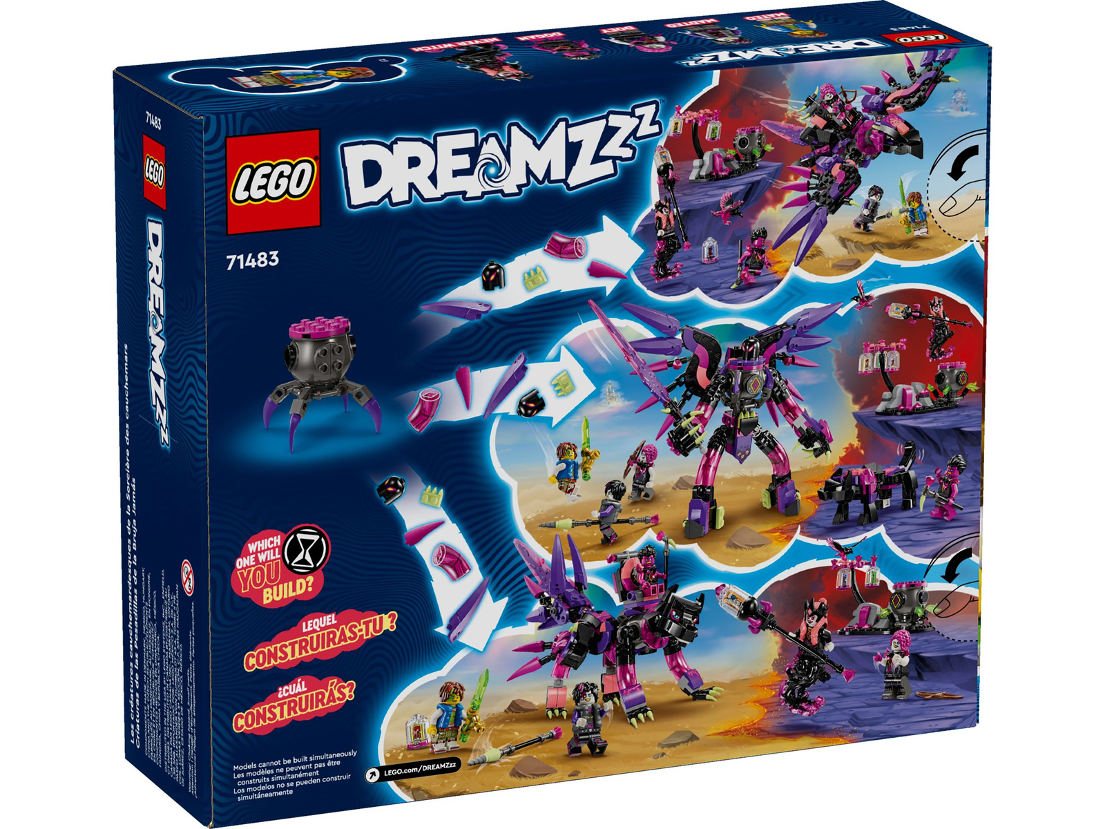 Lego DREAMZzz 71483 Stwory z koszmarów Nigdywiedźmy