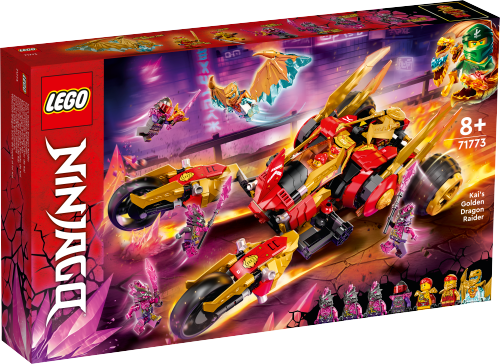 LEGO NINJAGO Złoty smoczy ścigacz Kaia 71773