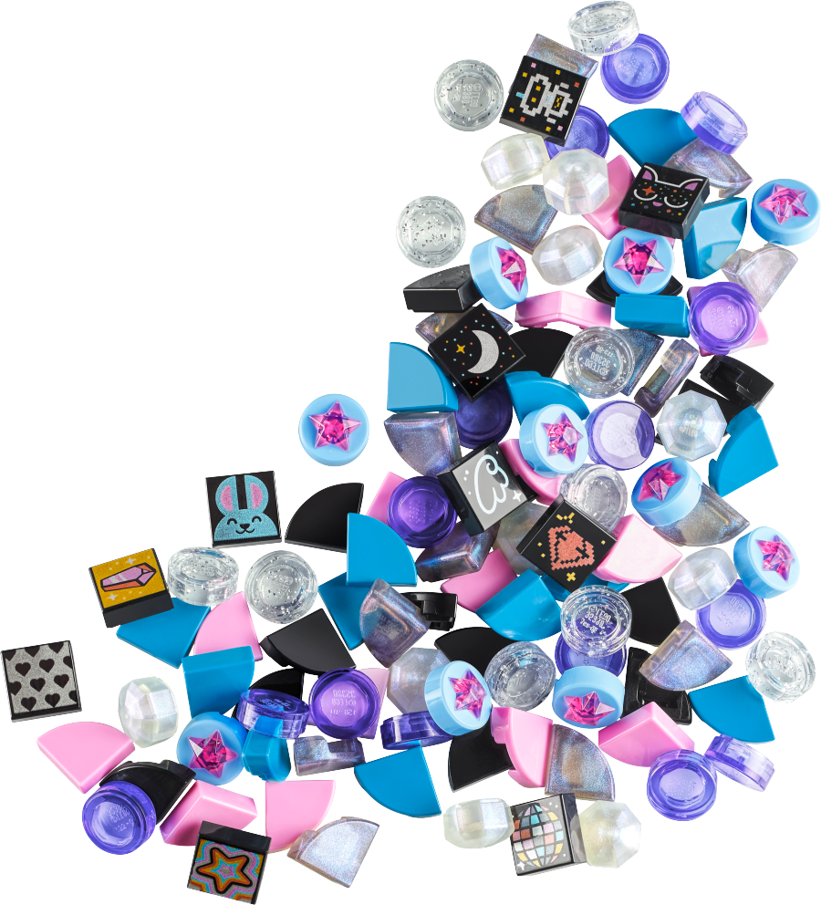 LEGO DOTS Dodatki DOTS — seria 8, błyskotki 41803
