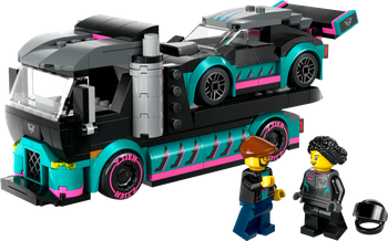 LEGO CITY Samochód wyścigowy i laweta 60406