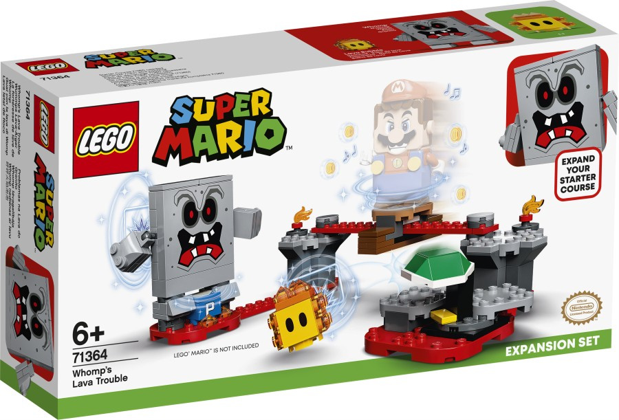 LEGO SUPER MARIO  Tarapaty w forcie Whompa - zestaw rozszerzający 71364