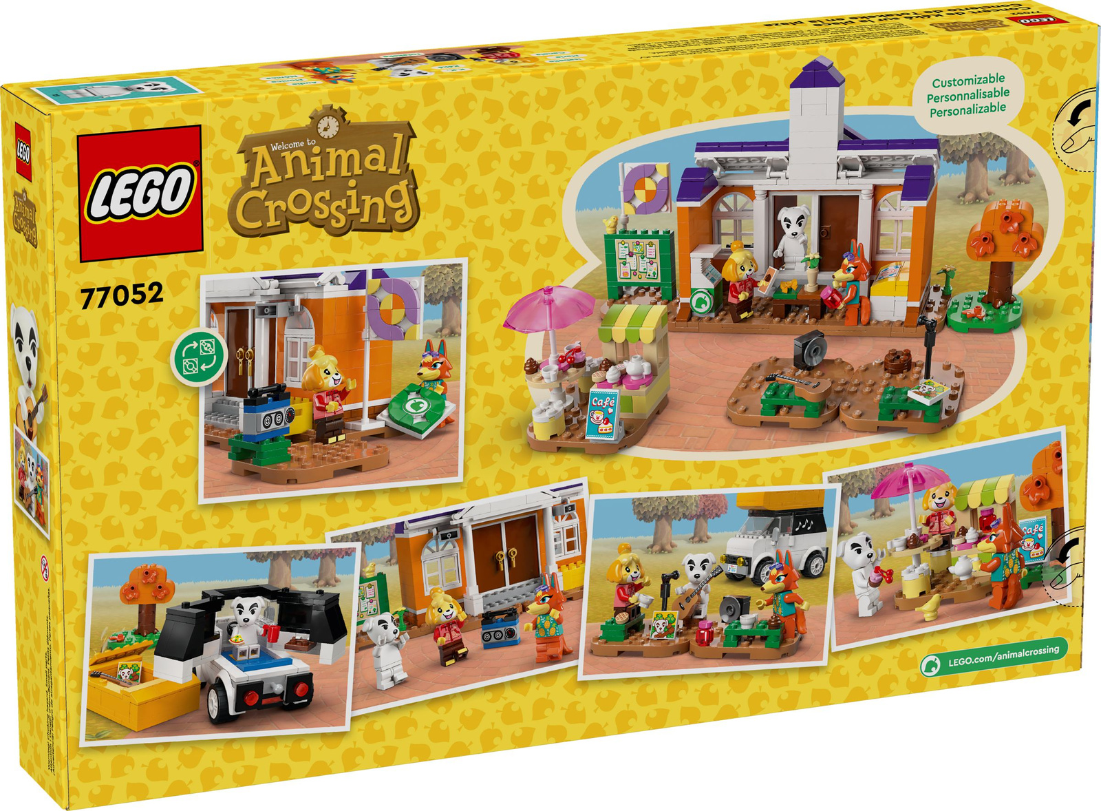 Lego Animal Crossing 77052 Koncert K.K. na placu