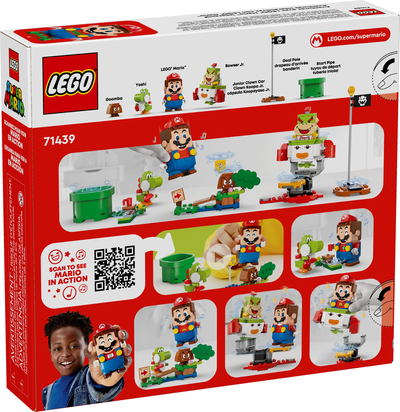 Lego Super Mario 71439 Przygody z interaktywną figurką LEGO Mario