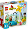 LEGO DUPLO Turbina wiatrowa i samochód elektryczny 10985