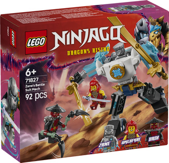 Lego Ninjago 71827 Mech w zbroi bojowej Zane'a