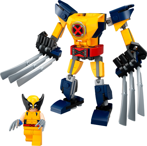 LEGO SUPER HEROES Mechaniczna zbroja Wolverine’a 76202
