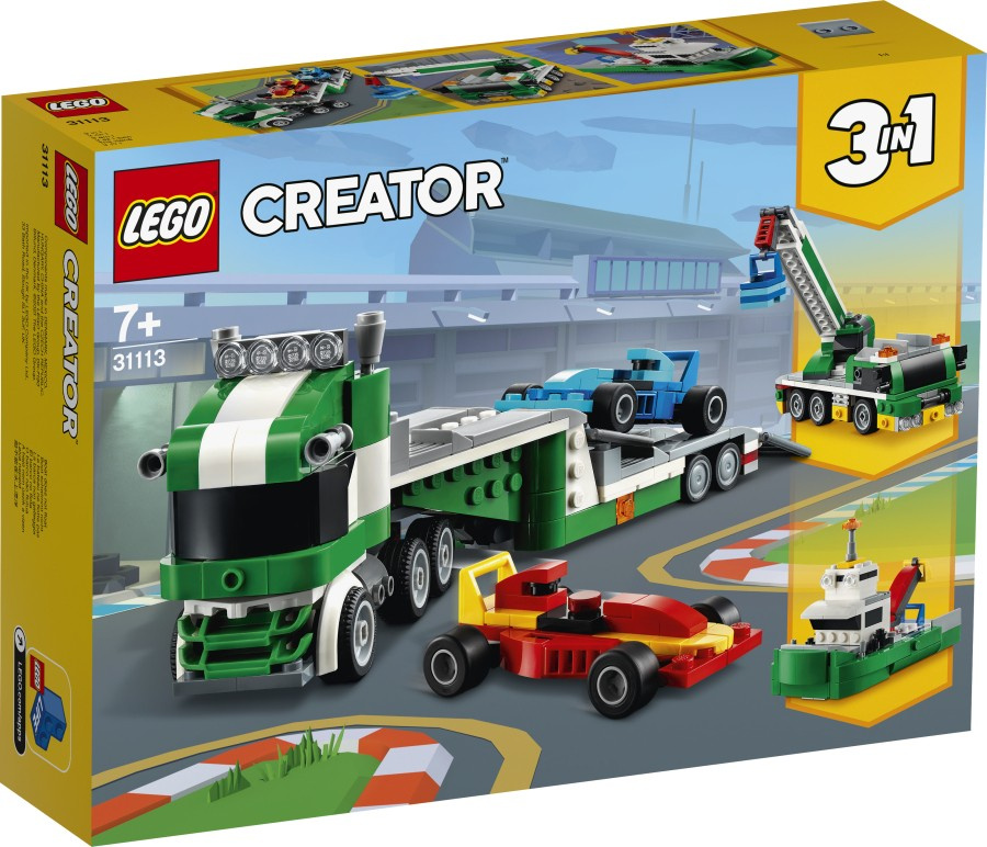 LEGO CREATOR  Laweta z wyścigówkami 31113