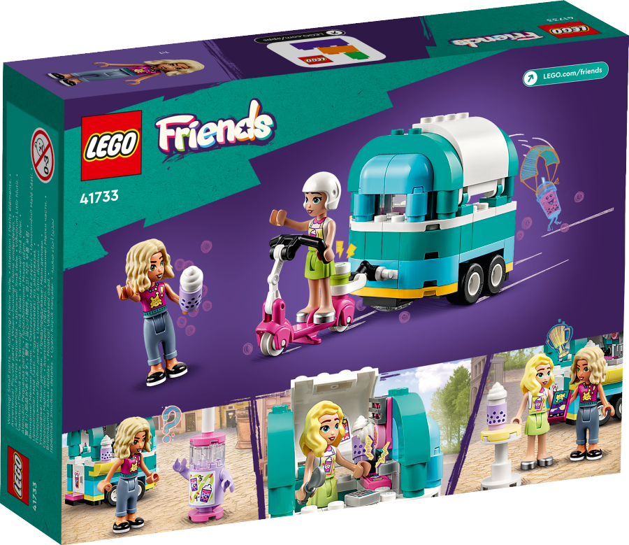 LEGO FRIENDS Mobilny sklep z bubble tea 41733