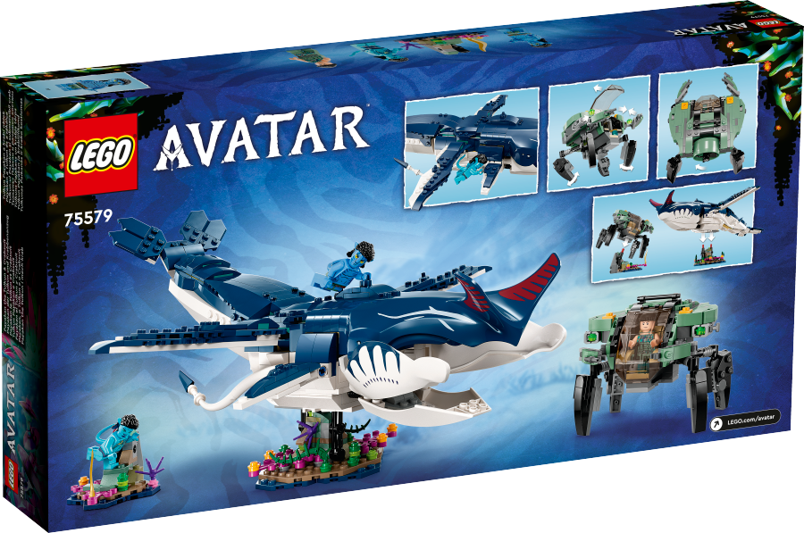 LEGO AVATAR Payakan the Tulkun i mech-krab 75579