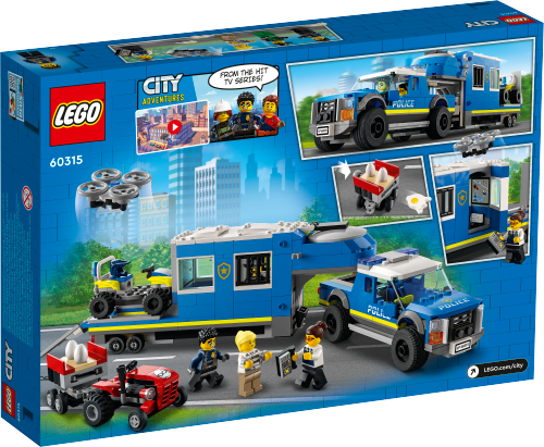 LEGO CITY Mobilne centrum dowodzenia policji 60315
