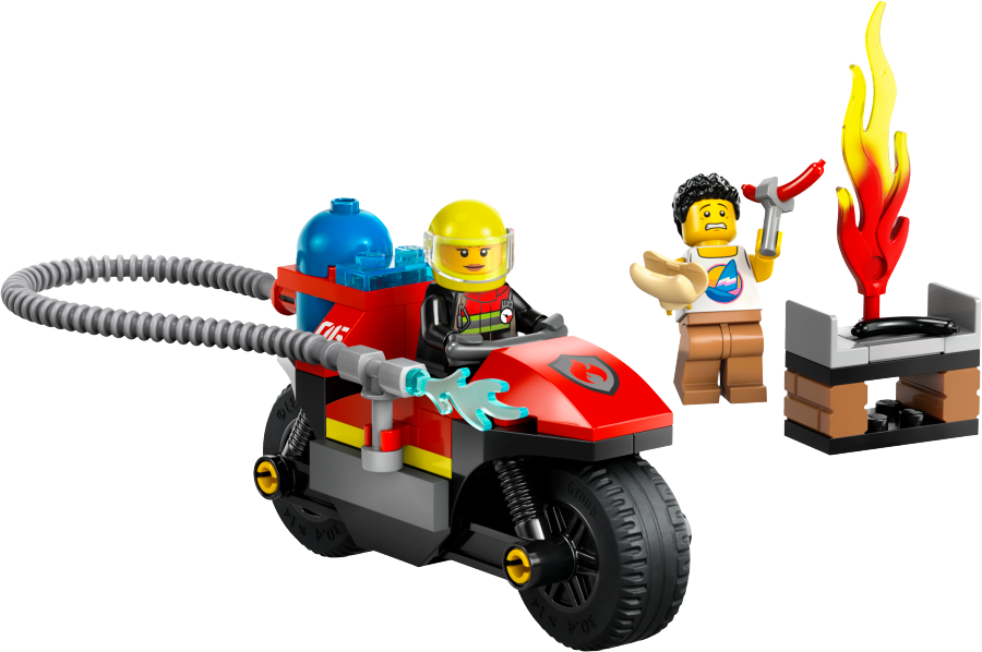 LEGO CITY Strażacki motocykl ratunkowy 60410
