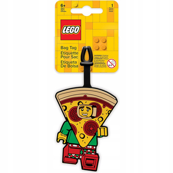 Zawieszka do bagażu lego Pizza