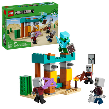 Lego Minecraft 21267 Pustynny patrol złosadników