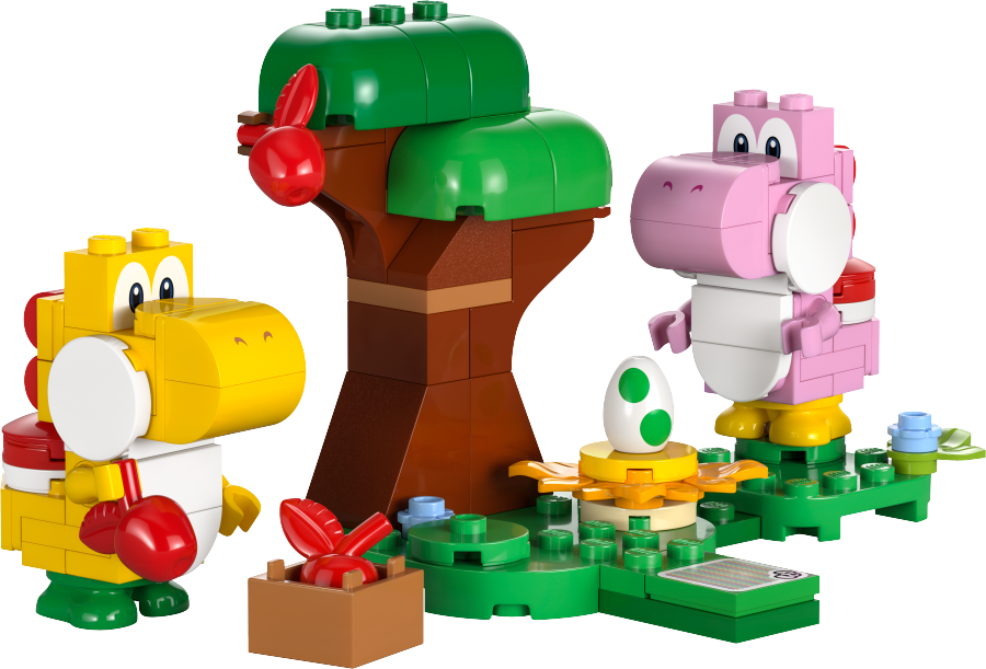 LEGO SUPER MARIO Niezwykły las Yoshiego — zestaw rozszerzający 71428