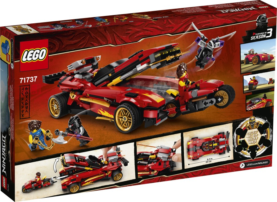 LEGO NINJAGO  Ninjaścigacz X-1 71737