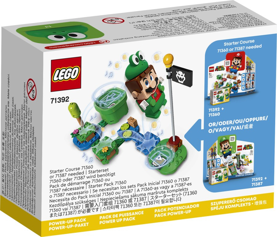 LEGO SUPER MARIO  Mario żaba — ulepszenie 71392