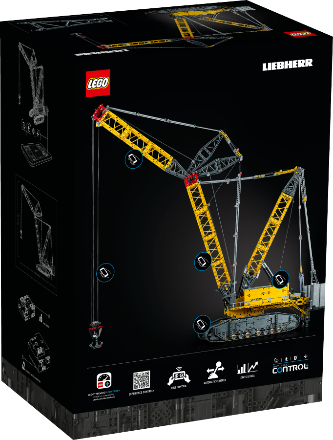 LEGO TECHNIC Żuraw gąsienicowy Liebherr LR 13000 42146