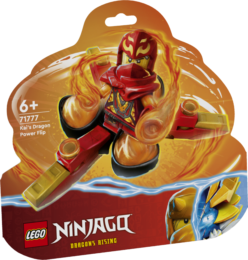 LEGO NINJAGO Smocza moc Kaia — salto spinjitzu 71777