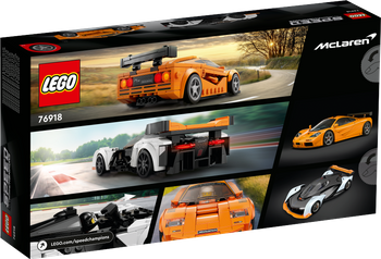 LEGO SPEED CHAMPIONS McLaren Solus GT i McLaren F1 LM 76918