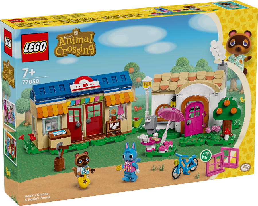LEGO ANIMAL CROSSING Nook's Cranny i domek Rosie 77050