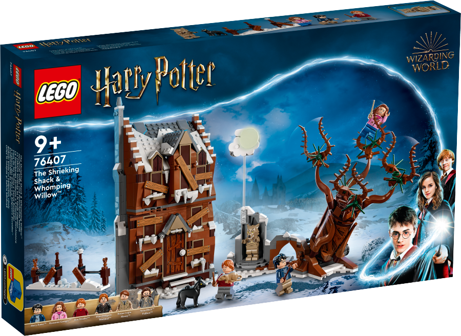 LEGO HARRY POTTER Wrzeszcząca Chata i wierzba bijąca 76407
