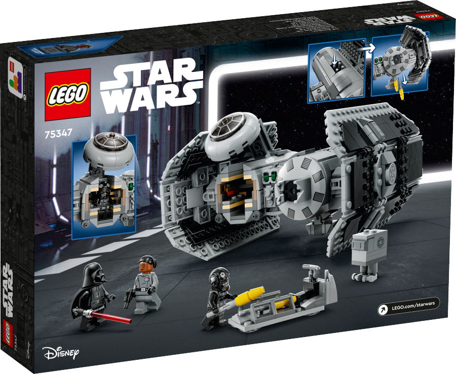 LEGO STAR WARS Bombowiec TIE 75347