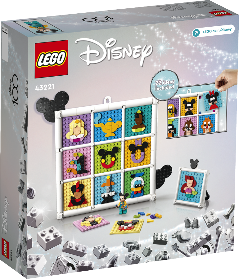 LEGO DISNEY 100 lat kultowych animacji Disneya 43221