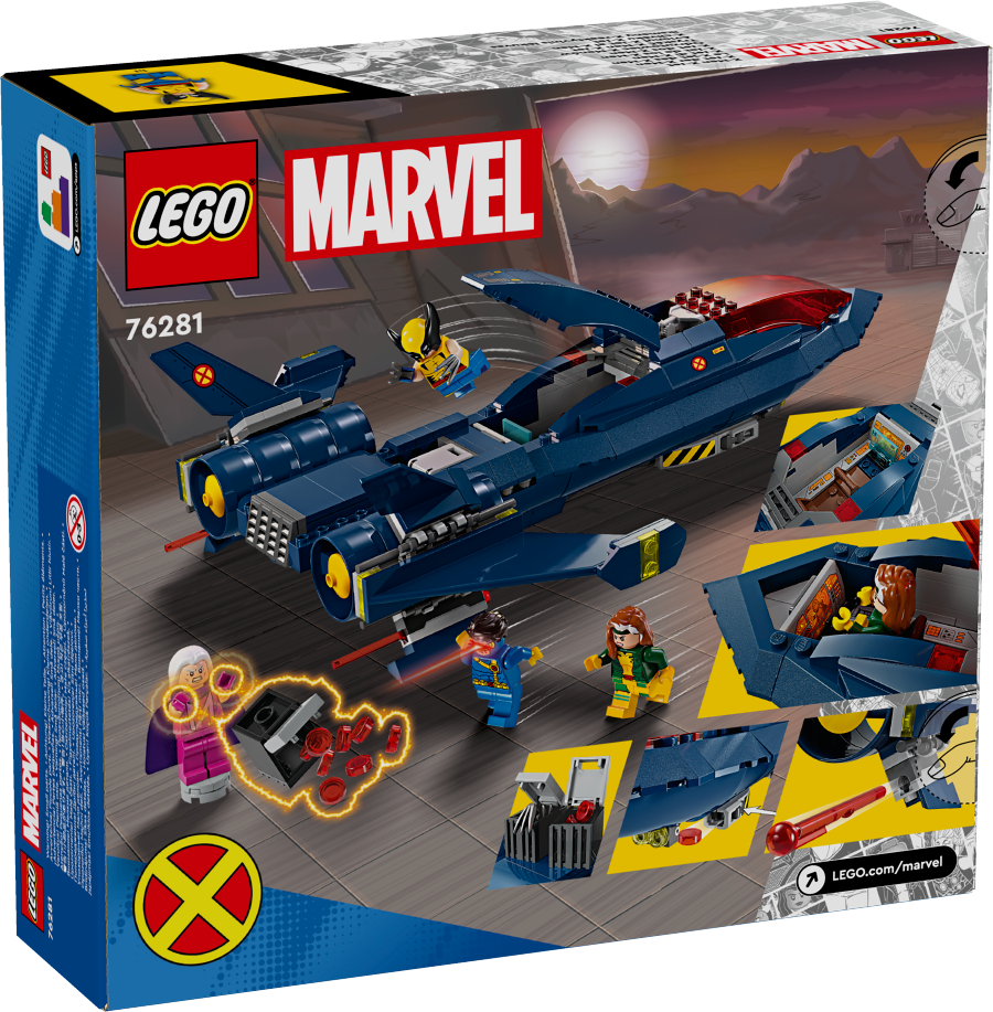 LEGO MARVEL Odrzutowiec X-Menów 76281