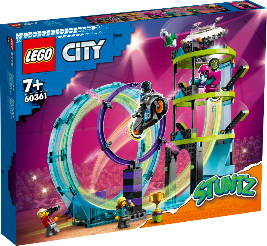 LEGO CITY Ekstremalne wyzwanie kaskaderskie 60361