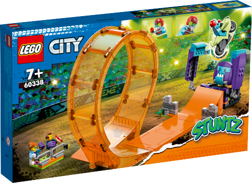 LEGO CITY Kaskaderska pętla i szympans demolka 60338